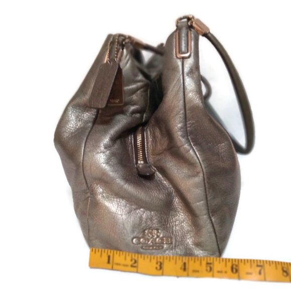 Vintage Coach Leather Handbag - Picture 8 of 12